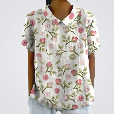 Light Pink with Floral Print