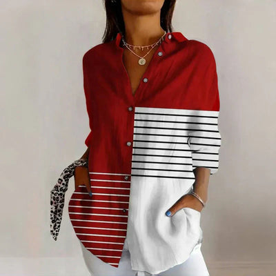 Colourful Striped Blouse