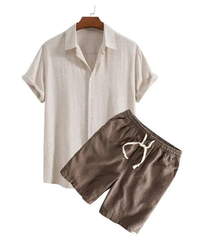 Beige and Brown