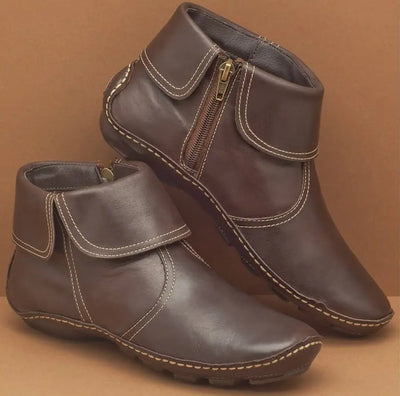 Dark Brown (with zipper)